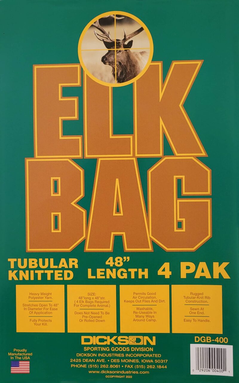 Game Bags - Deluxe Elk Bag - 4 Pack